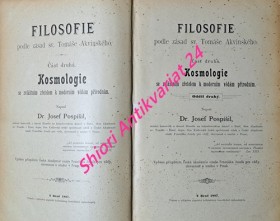 FILOSOFIE PODLE ZÁSAD SV. TOMÁŠE AKVINSKÉHO - Část II oddíl I-II  - Kosmologie se zvláštním zřetelem k moderním vědám přírodním