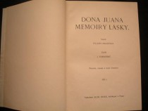 Dona Juana memoiry lásky I-III