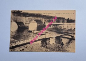 HENDAYE (Cote Basque) - Le Pont du Chemin de Fer. - B.R. (24)