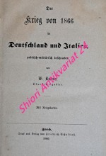 Der Krieg von 1866 in Deutschland und Italien