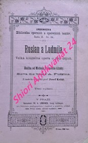 RUSLAN A LUDMILA - Velká kouzelná opera o pěti dějích