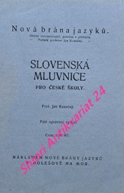 SLOVENSKÁ MLUVNICE PRO ČESKÉ ŠKOLY