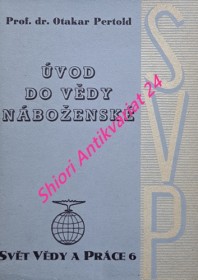 ÚVOD DO VĚDY NÁBOŽENSKÉ