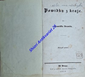 POWÍDKY Z KRAJE - Swazek I-V ( Sedlák Krupička, swobodný občan w Přestupíně - Zralých Jan si hledá newěstu - Štěpánův Vít učí se na kněze - Žárlivý Adam - Ona má rukavičky ! Pražátko