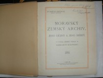 MORAVSKÝ ZEMSKÝ ARCHIV