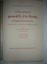 Český apologeta generál Fr.J.hr.Kinský