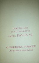 O pokroku národů - POPULORUM PROGRESSIO (6)