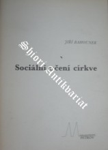 SOCIÁLNÍ UČENÍ CÍRKVE