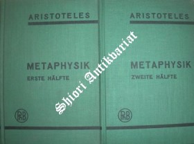 Metaphysik 1. u. 2. Hälfte i. 2 Bdn.