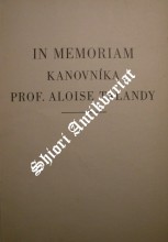 In memoriam prof.Aloise Talandy,sídelního kanovníka v Olomouci