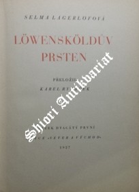 LÖWENSKÖLDŮV PRSTEN