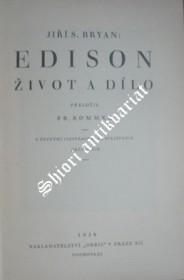 EDISON ŽIVOT A DÍLO