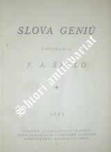 SLOVA GENIŮ