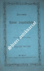 ZPRÁWY NADÁNÍ LEOPOLDINSKÉHO W CÍSAŘSTWÍ RAKOUSKÉM