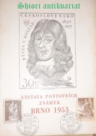 KATALOG KRAJSKÉ VÝSTAVY POŠTOVNÍCH ZNÁMEK BRNO 1953 POŘÁDANÉ V RÁMCI AKCE DNY MAĎARSKÉ ZNÁMKY