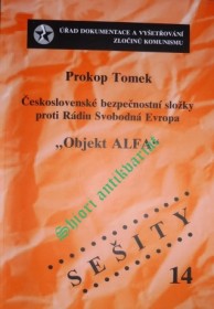 ČESKOSLOVENSKÉ BEZPEČNOSTNÍ SLOŽKY PROTI RÁDIU SVOBODNÁ EVROPA " OBJEKT ALFA "