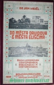 DO MĚSTA DAVIDOVA Z MĚSTA ELIŠČINA - Řada vzpomínek cestopisných, biblických a historických