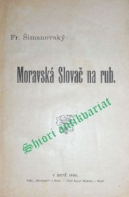 MORAVSKÁ SLOVAČ NA RUB