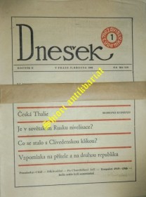 DNEŠEK - Ročník I. - číslo 1 - 52