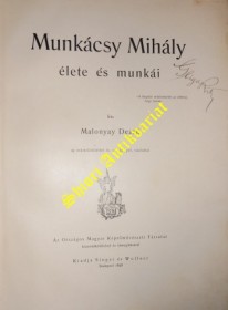 Munkácsy Mihály élete és munkái