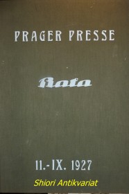 T. und A. Baťa, die grösste Schuhfabrik Europas