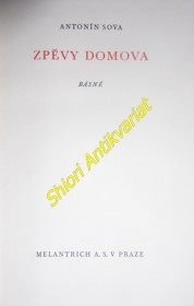 ZPĚVY DOMOVA - Básně