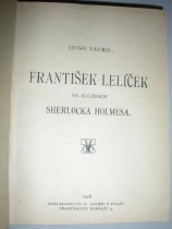 František Lelíček ve službách Sherlocka Holmesa