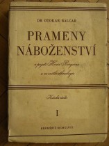 Prameny náboženství v pojetí Henri Bergsona a ve světle ethnologie - Díl I. (2)