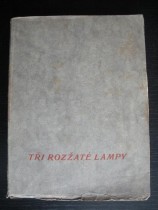 Tři rozžaté lampy